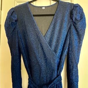 Sparkling Royal Blue Jumpsuit